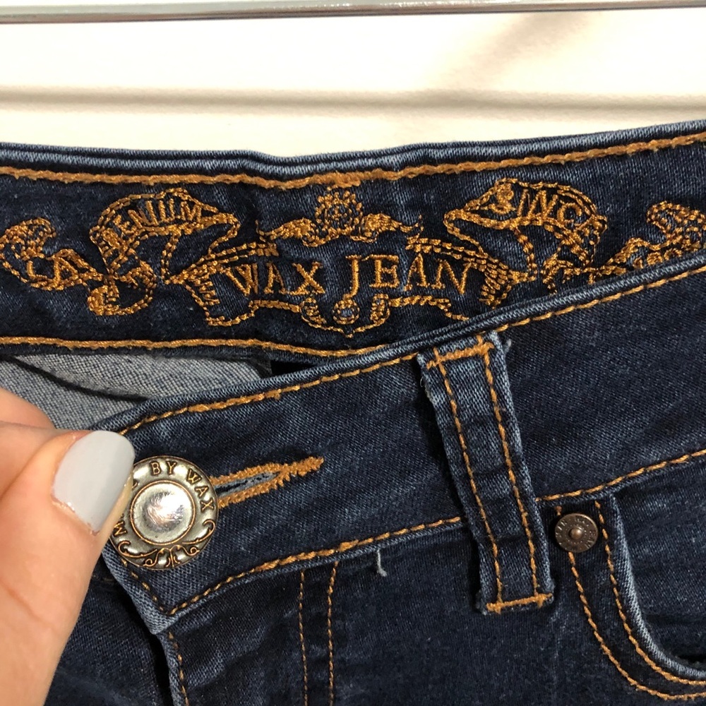 LA Denim Wax Jeans Skinny Pants - Picture 6 of 13